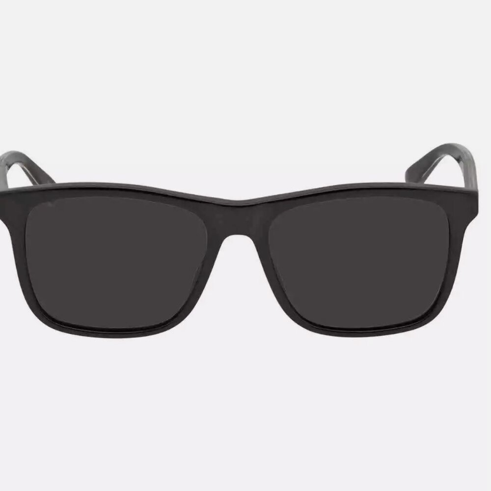 NEW Gucci Polarized Grey Square Men's Sunglasses - Picture 2 of 4